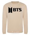 Sweatshirt BTS black logo sand фото