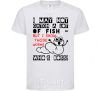 Kids T-shirt But i show those worms White фото