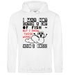 Men`s hoodie But i show those worms White фото