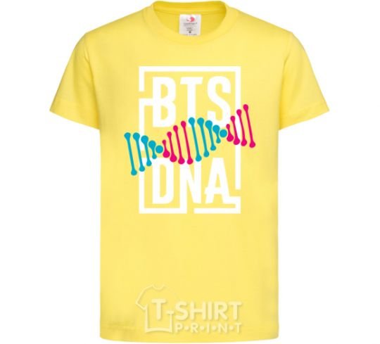 Kids T-shirt BTS DNA cornsilk фото