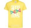 Детская футболка BTS DNA Лимонный фото