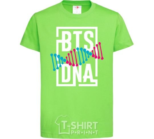 Kids T-shirt BTS DNA orchid-green фото