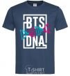 Men's T-Shirt BTS DNA navy-blue фото