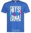 Men's T-Shirt BTS DNA royal-blue фото