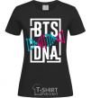 Women's T-shirt BTS DNA black фото