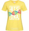 Women's T-shirt BTS DNA cornsilk фото