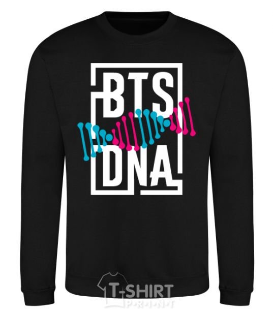 Sweatshirt BTS DNA black фото