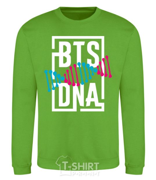 Sweatshirt BTS DNA orchid-green фото