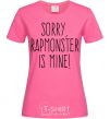 Women's T-shirt Sorry Rapmonster is mine heliconia фото