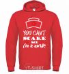 Men`s hoodie I'm a nurse bright-red фото