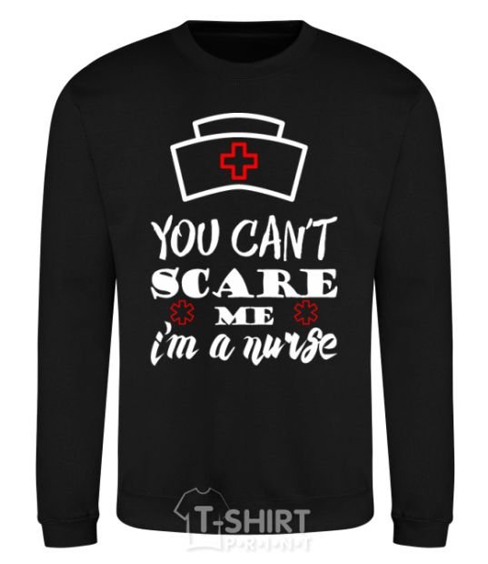 Sweatshirt I'm a nurse black фото