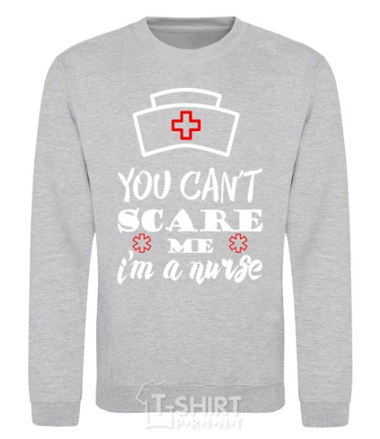 Sweatshirt I'm a nurse sport-grey фото