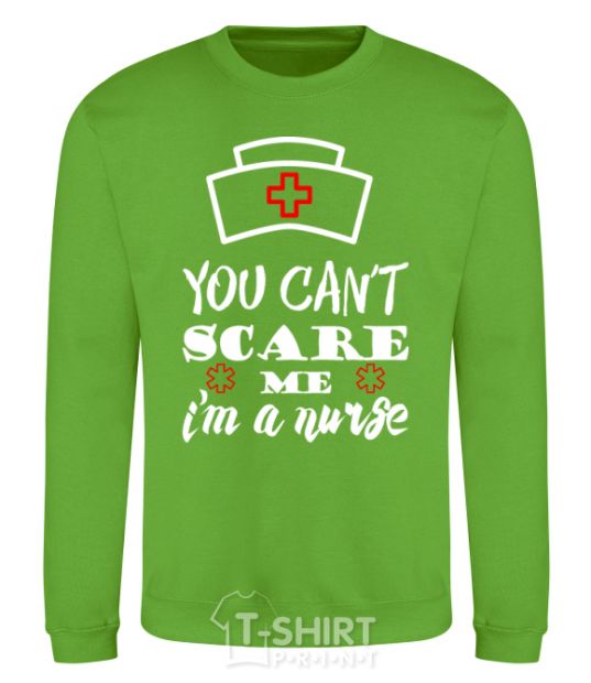 Sweatshirt I'm a nurse orchid-green фото