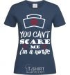 Women's T-shirt I'm a nurse navy-blue фото