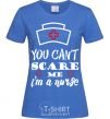 Women's T-shirt I'm a nurse royal-blue фото