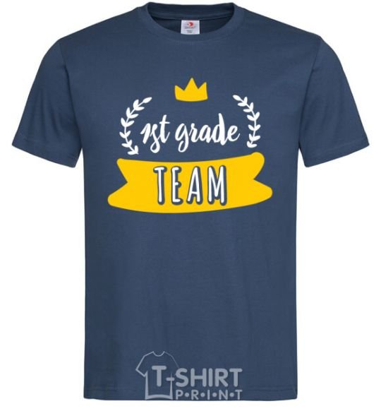 Men's T-Shirt First grade team navy-blue фото