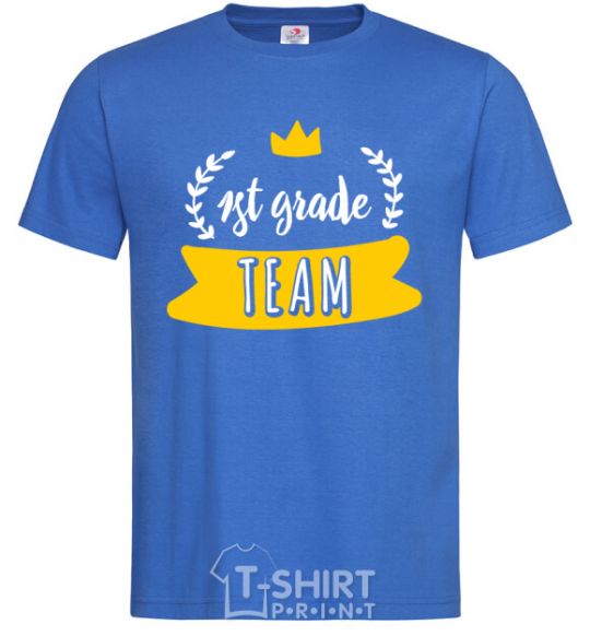 Men's T-Shirt First grade team royal-blue фото