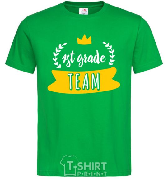 Men's T-Shirt First grade team kelly-green фото