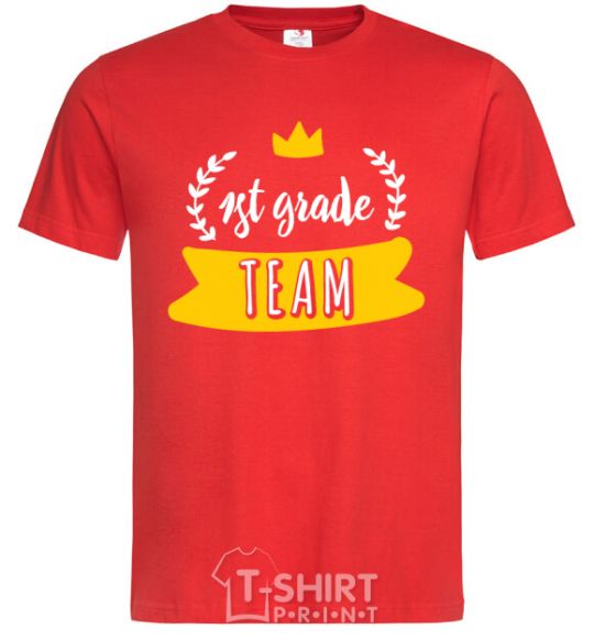 Men's T-Shirt First grade team red фото