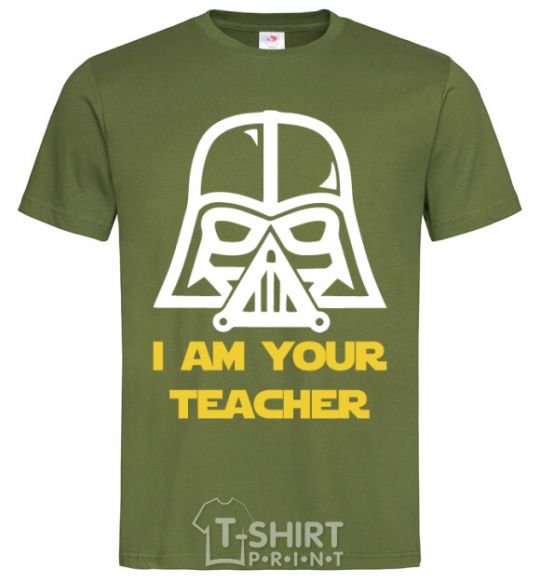 Men's T-Shirt I'm your teacher millennial-khaki фото