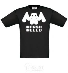 Kids T-shirt Marshmello sighn black фото