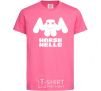 Детская футболка Marshmello sighn Ярко-розовый фото