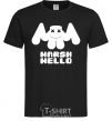 Men's T-Shirt Marshmello sighn black фото