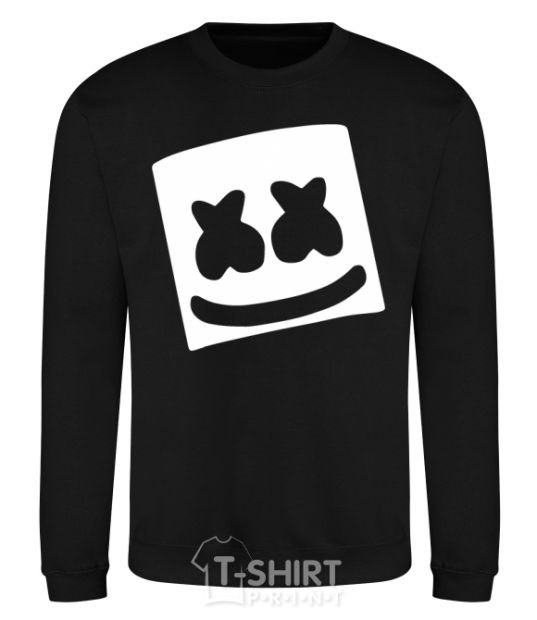 Sweatshirt Marshmello face black фото