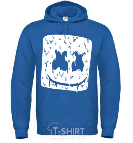 Men`s hoodie Marshmello hot royal фото