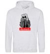 Men`s hoodie Marshmello cool sport-grey фото