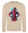 Sweatshirt Deadpool artwork sand фото