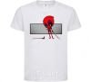 Kids T-shirt Deadpool hand White фото