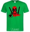 Men's T-Shirt Deadpool's love kelly-green фото