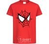 Kids T-shirt Spider man mask red фото