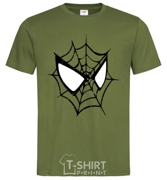 Men's T-Shirt Spider man mask millennial-khaki фото