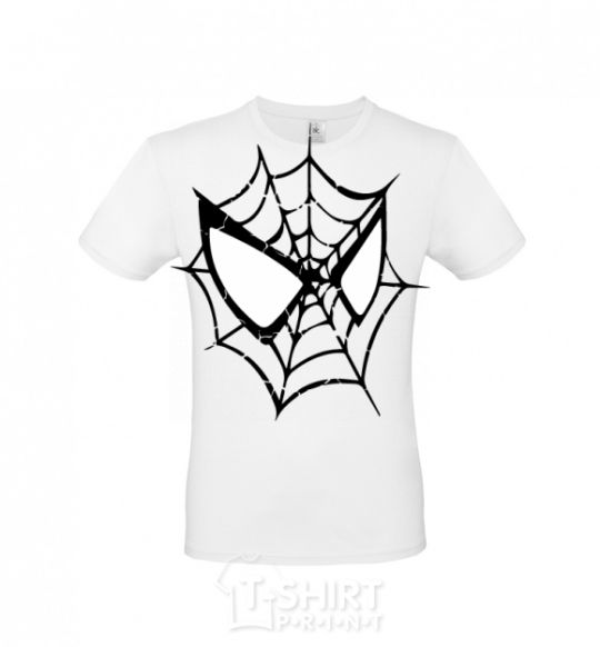 Men's T-Shirt Spider man mask White фото