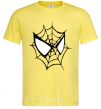 Men's T-Shirt Spider man mask cornsilk фото