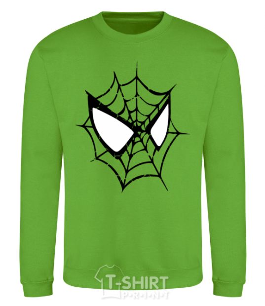 Sweatshirt Spider man mask orchid-green фото