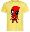 Men's T-Shirt Deadpool with swords cornsilk фото