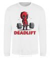 Свитшот Deadlift Белый фото