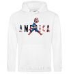 Men`s hoodie America Captain White фото