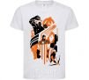 Kids T-shirt Avengers orange black White фото