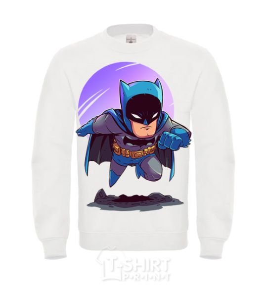 Sweatshirt Batman print White фото