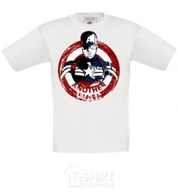 Kids T-shirt Another war White фото