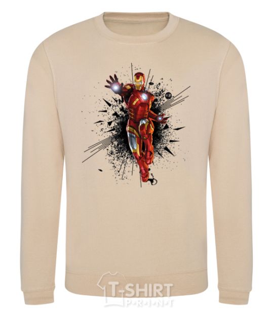 Sweatshirt The Iron Man explosion sand фото