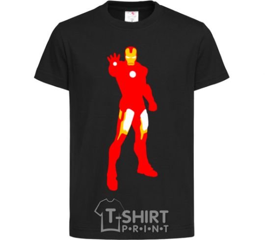 Детская футболка Iron man costume Черный фото