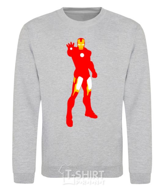 Sweatshirt Iron man costume sport-grey фото