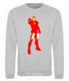 Sweatshirt Iron man costume sport-grey фото