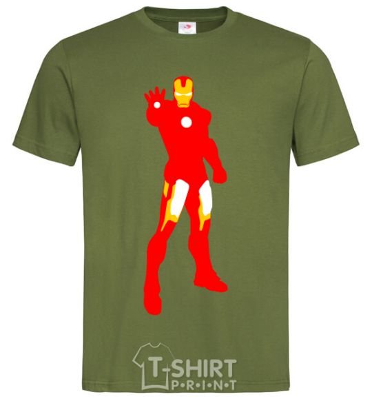 Men's T-Shirt Iron man costume millennial-khaki фото