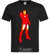 Men's T-Shirt Iron man costume black фото